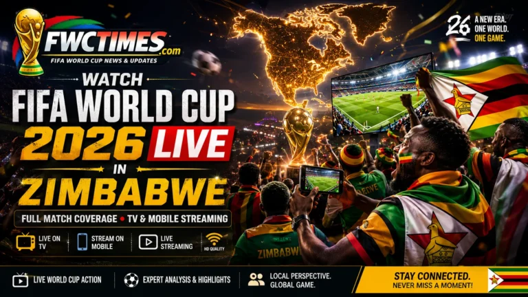 How to Watch FIFA World Cup 2026 Live in Zimbabwe