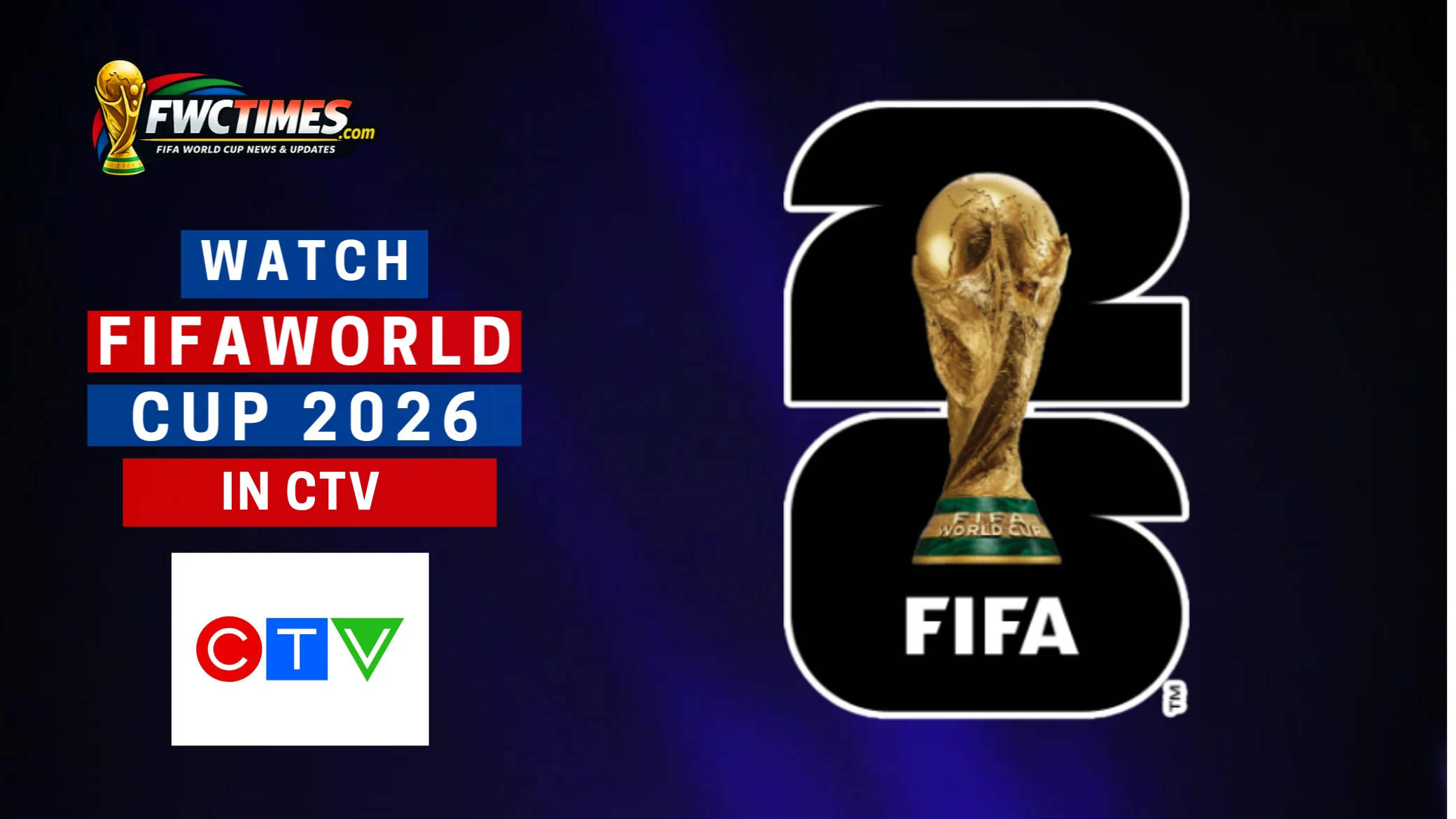How to Watch FIFA World Cup 2026 Live on CTV