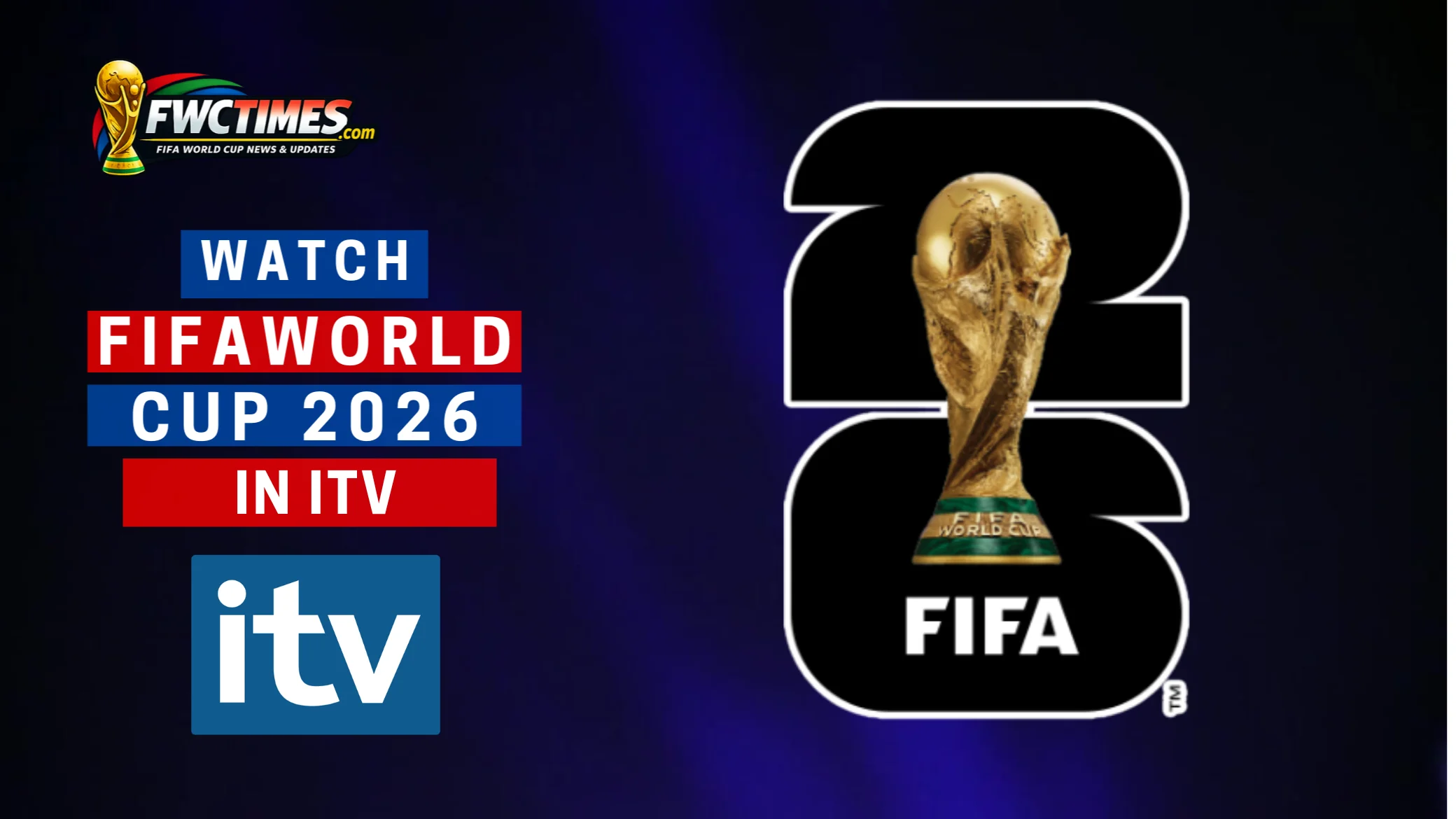 How to Watch FIFA World Cup 2026 Live on ITV
