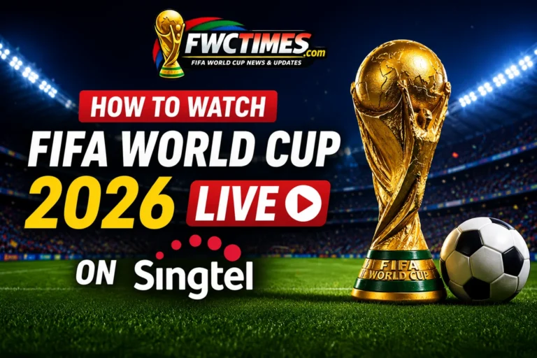 How to Watch FIFA World Cup 2026 Live on Singtel