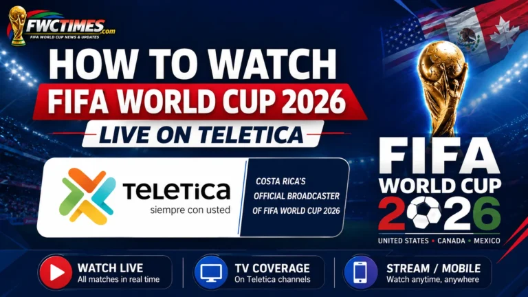 How to Watch FIFA World Cup 2026 Live on Teletica