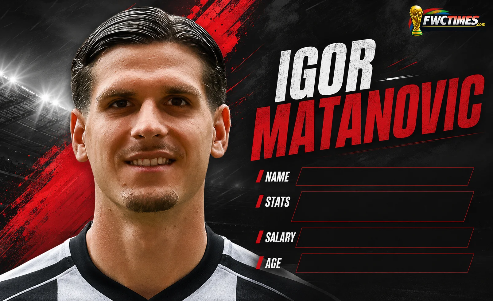 Igor Matanović Stats, Age, Salary & Net Worth