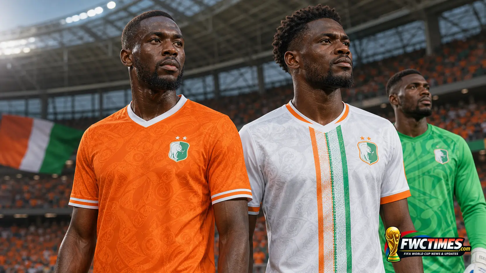 Ivory Coast Kits for 2026 FIFA World Cup: Home, Away & Goalkeeper Jersey
