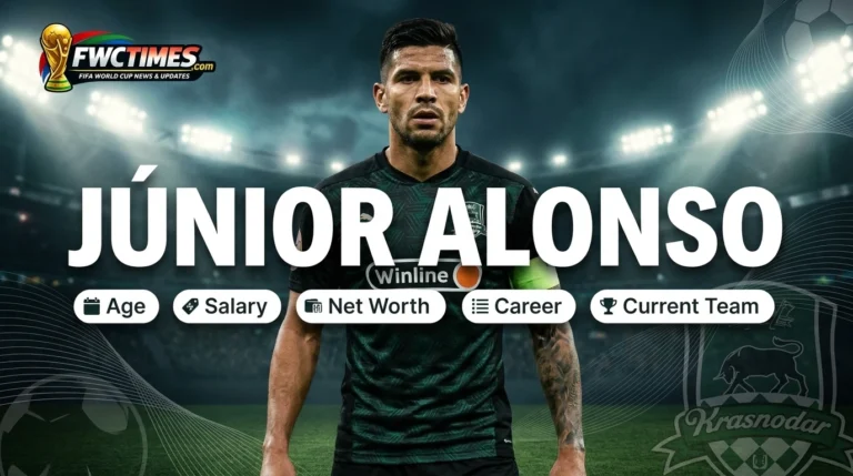 JÃºnior Alonso (Born 1993) - Age, Net Worth, Salary, Career & Current Team