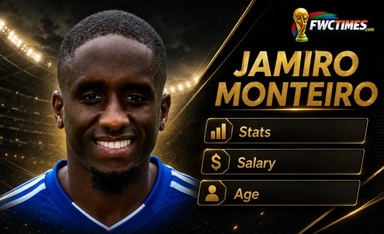 Jamiro Monteiro Stats, Age, Salary & Net Worth