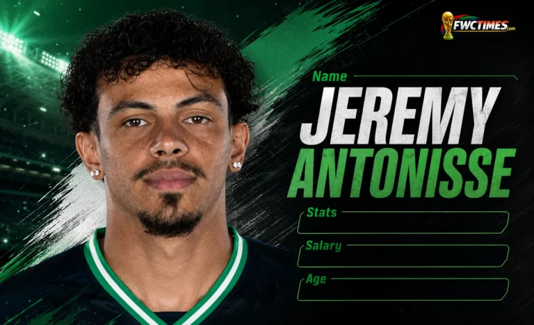 Jeremy Antonisse Stats, Age, Salary & Net Worth