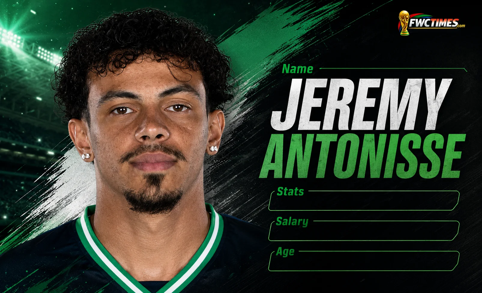 Jeremy Antonisse Stats, Age, Salary & Net Worth