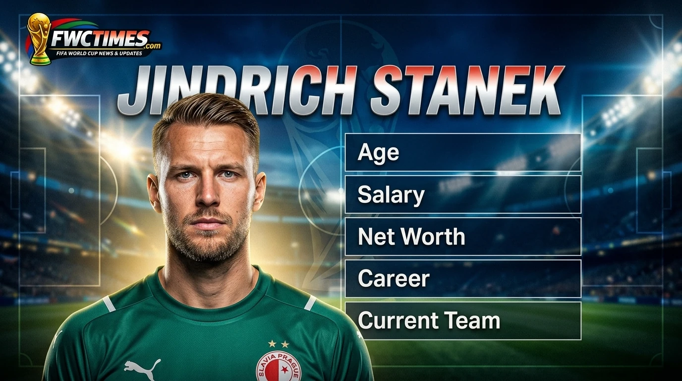 Jindrich Stanek (Born 1996) - Age, Net Worth, Salary, Career & Current Team