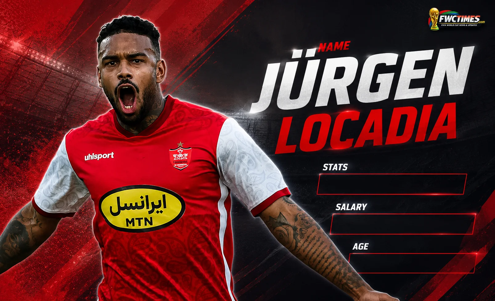 Jürgen Locadia Stats, Age, Salary & Net Worth