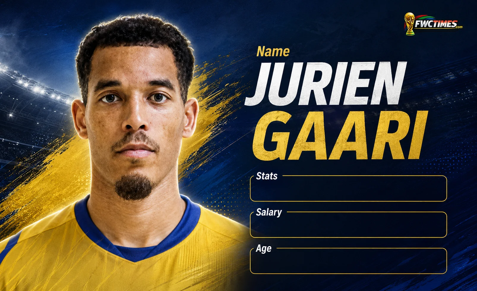 Juriën Gaari Stats, Age, Salary & Net Worth