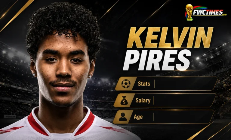 Kelvin Pires Stats, Age, Salary & Net Worth