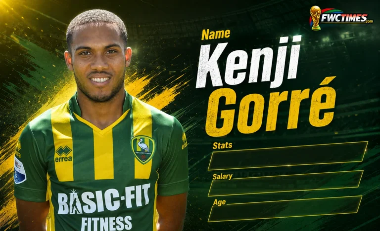 Kenji Gorré Stats, Age, Salary & Net Worth