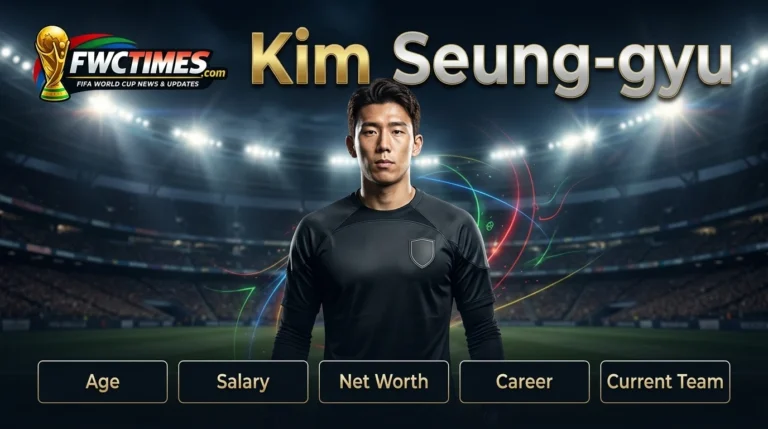 Kim Seung-gyu (Born 1990) - Age, Net Worth, Salary, Career & Current Team