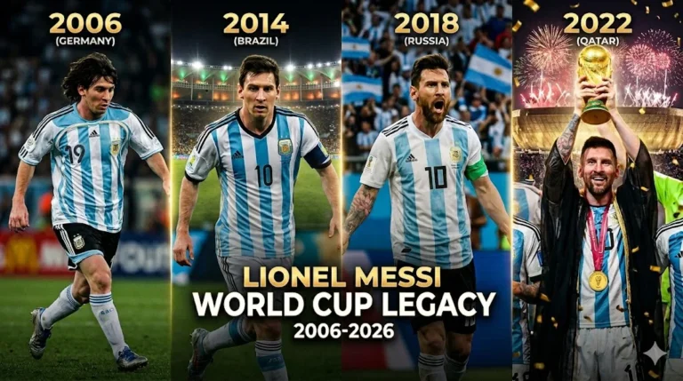Lionel Messi World Cup Stats and Records 2006-2026