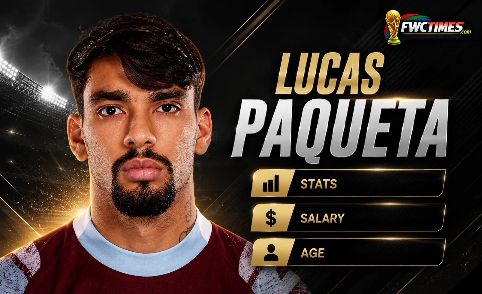 Lucas Paquetá Stats, Age, Salary & Net Worth
