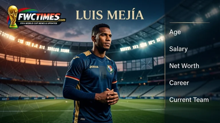 Luis MejÃ­a (Born 1991) - Age, Net Worth, Salary, Career & Current Team
