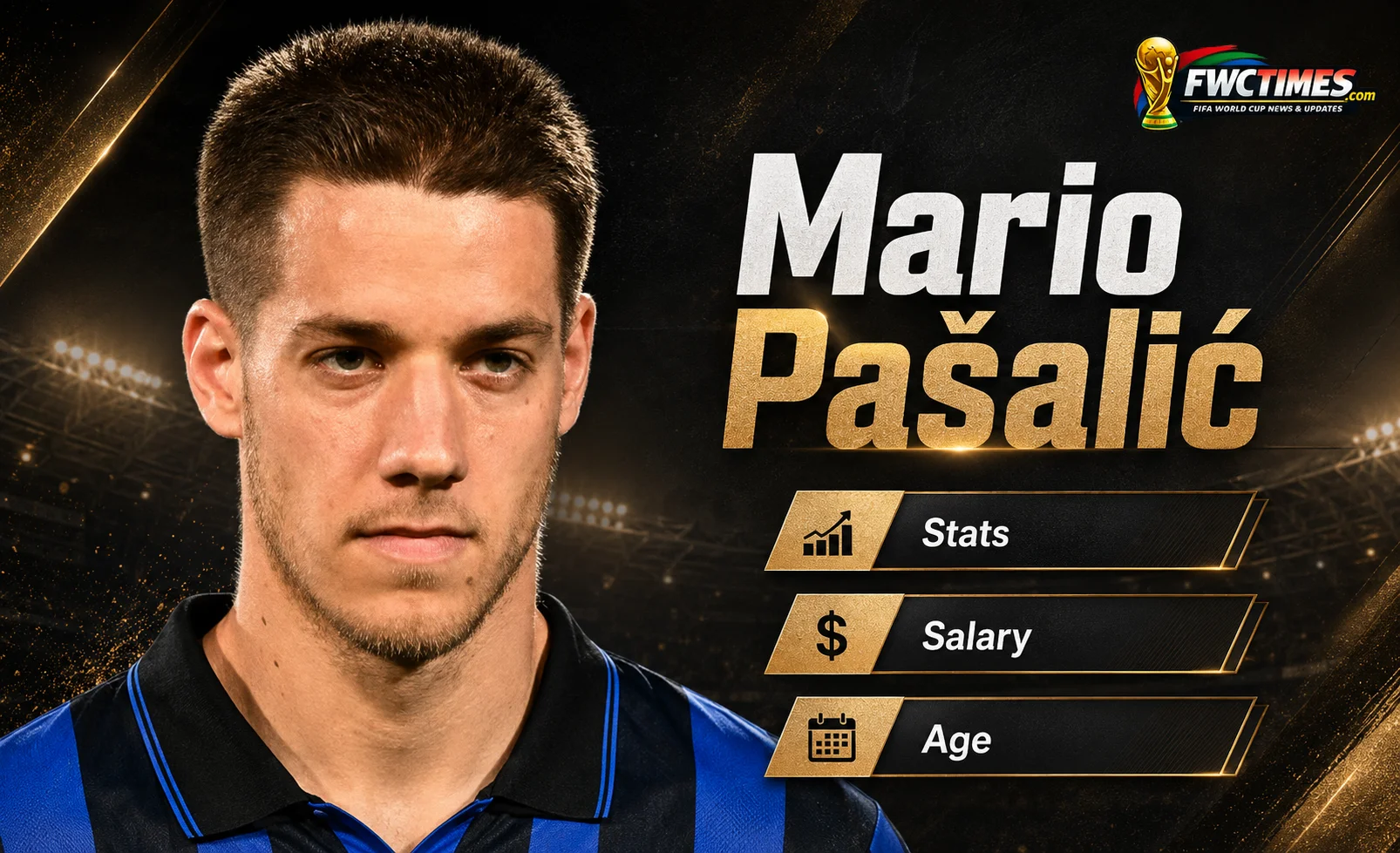Mario Pašalić Stats, Age, Salary & Net Worth