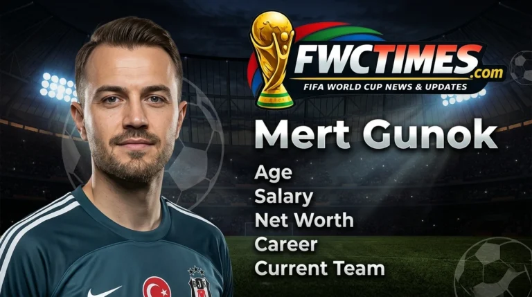 Mert Gunok (Born 1989) - Age, Net Worth, Salary, Career & Current Team