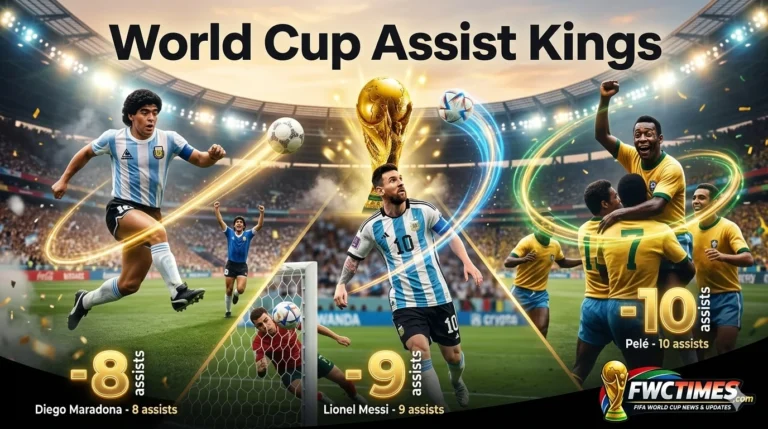 Most Assists in FIFA World Cup History
