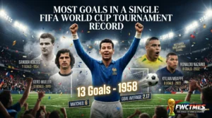 Most Goals in a Single FIFA World Cup Tournament Records by Player