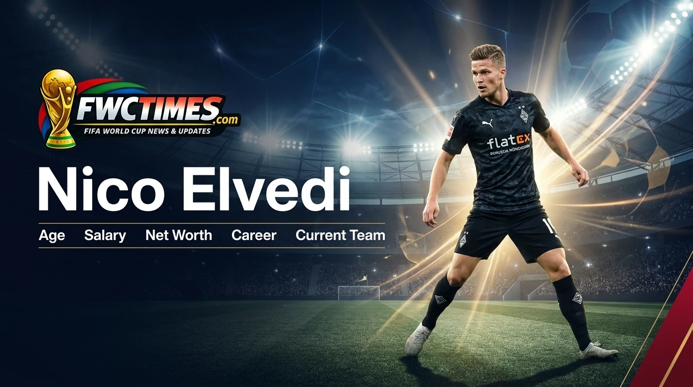 Nico Elvedi (Born 1996) - Age, Net Worth, Salary, Career & Current Team
