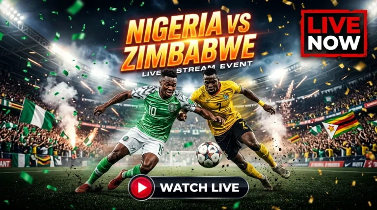 Nigeria vs Zimbabwe Live Stream – How to Watch Unity Cup 2026