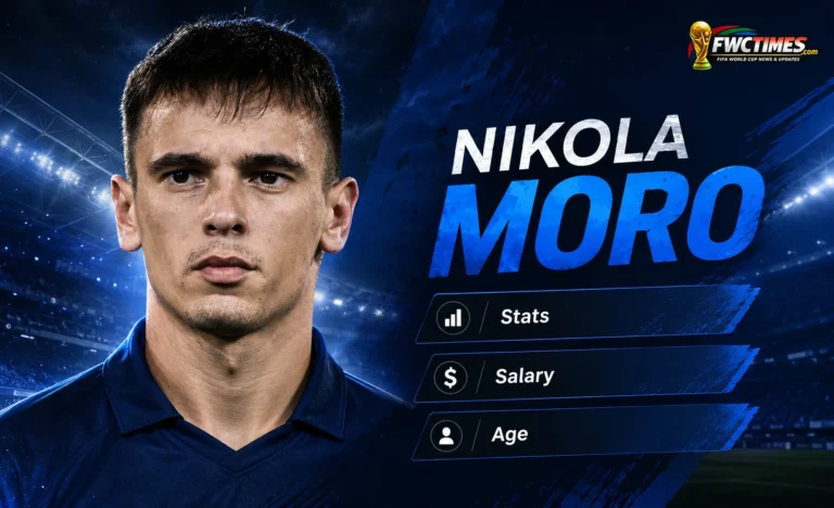 Nikola Moro Stats, Age, Salary & Net Worth