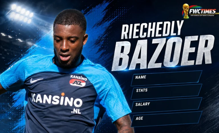 Riechedly Bazoer Stats, Age, Salary & Net Worth