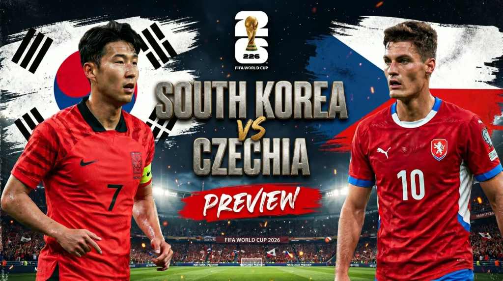 South Korea vs Czechia Preview featuring key players in action, match insights, and predictions ahead of this exciting international clash.