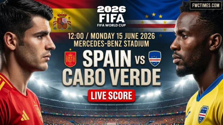Spain vs Cabo Verde live score update with real-time match action, key moments, and exciting football highlights fans won’t want to miss.