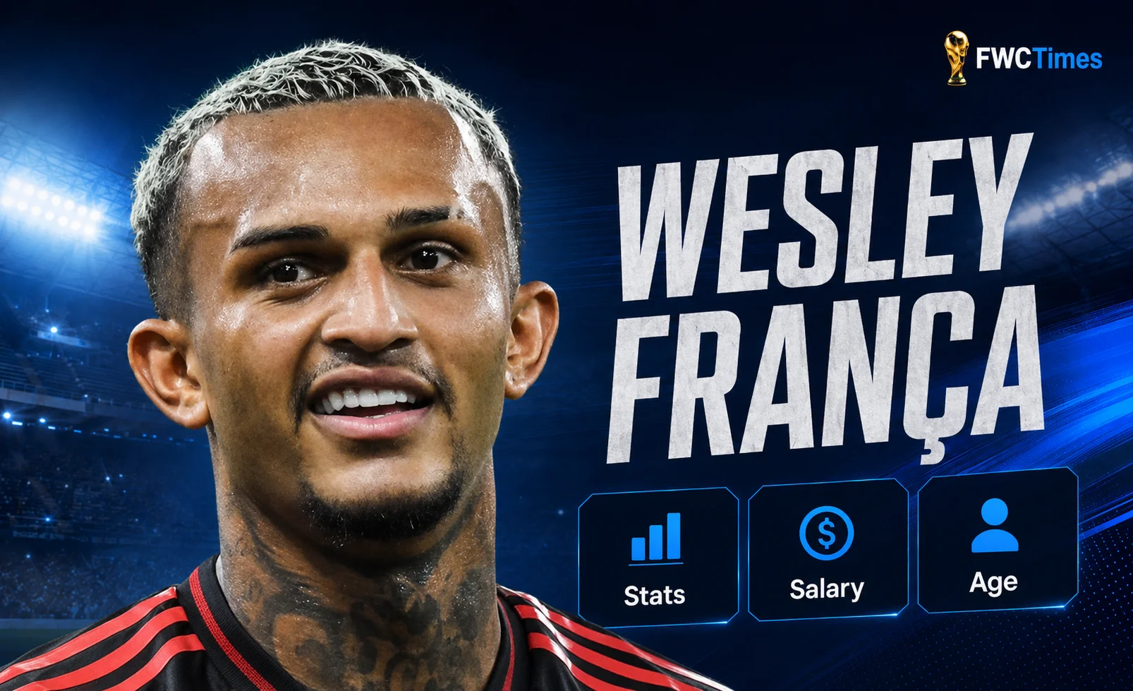 Wesley França Stats, Age, Salary & Net Worth
