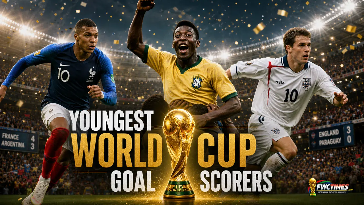 Youngest Players to Score a Goal at FIFA World Cup