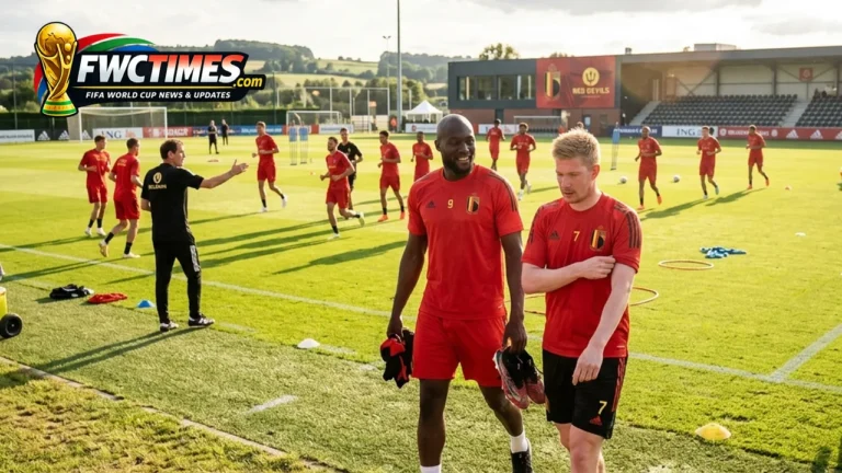 Belgium World Cup 2026 squad announcement Kevin De Bruyne and Rudi Garcia