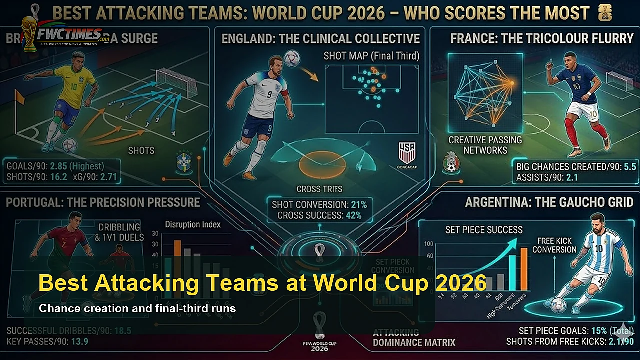 Best Attacking Teams at World Cup 2026 - Who Scores the Most