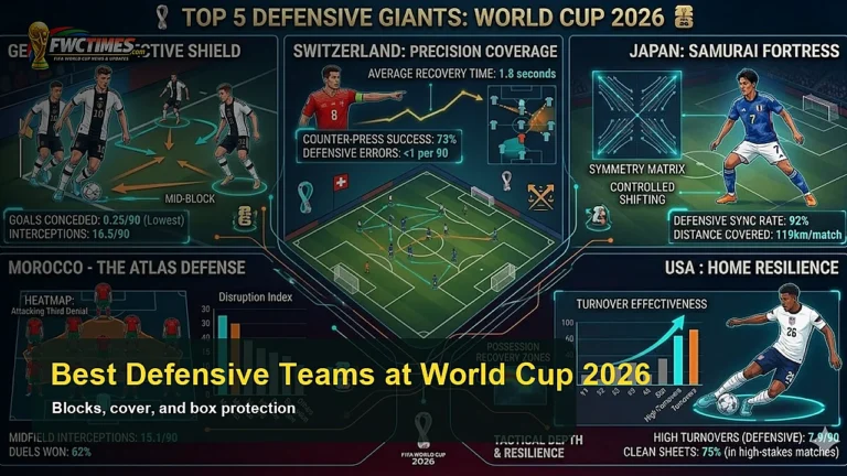 Best Defensive Teams at World Cup 2026 - Who Is Hardest to Beat