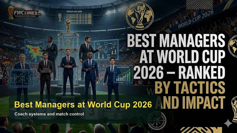 Best Managers at World Cup 2026 - Ranked by Tactics and Impact