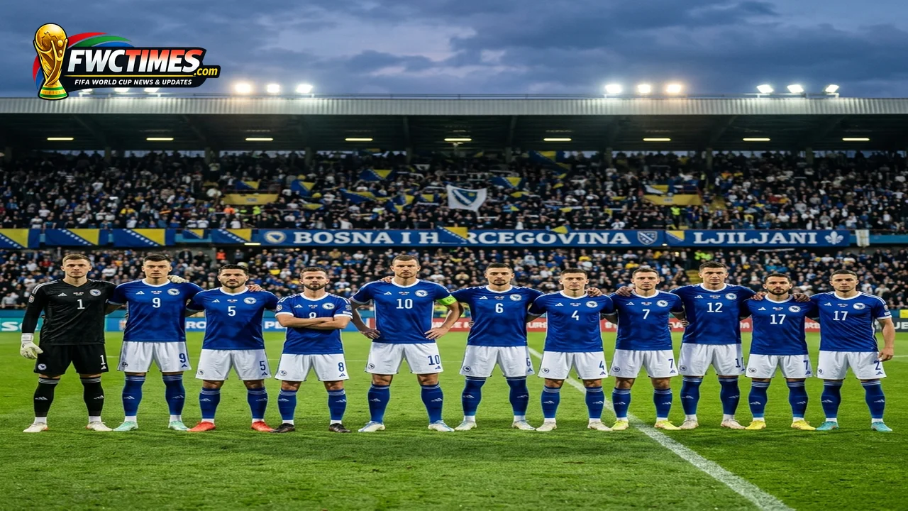 Bosnia & Herzegovina World Cup 2026 26-man squad announcement