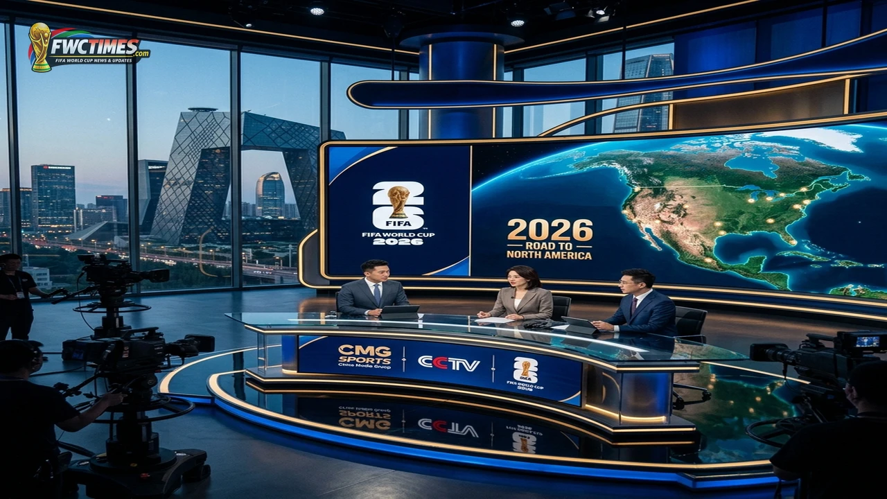 FIFA World Cup 2026 China Media Rights announcement