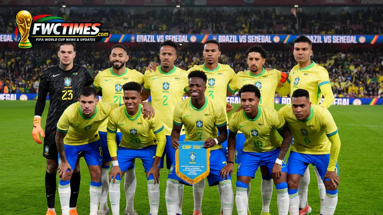 Brazil World Cup 2026 jersey numbers Neymar number 10