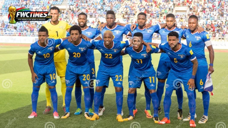 Cape Verde national football team during a 2026 World Cup preparation fixture