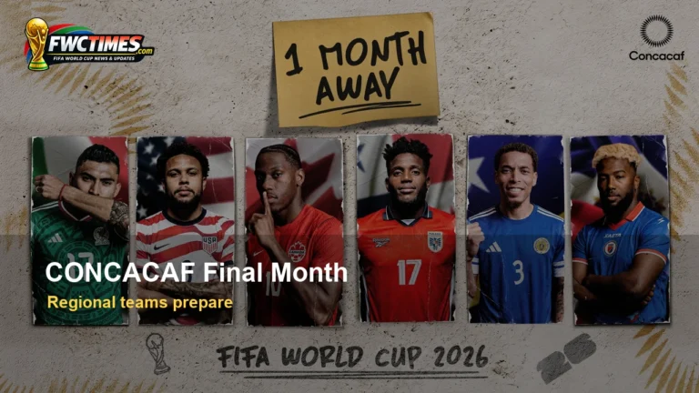CONCACAF World Cup 2026 teams final month of preparation