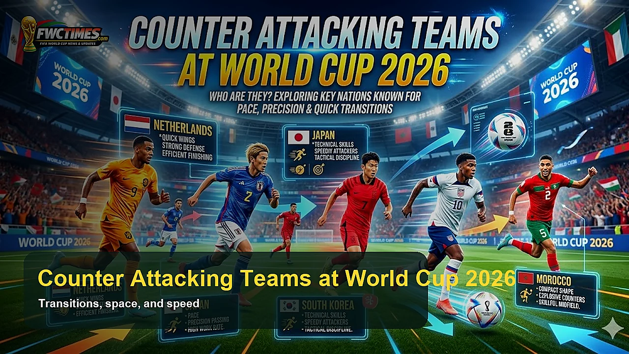 Counter Attacking Teams at World Cup 2026 - Who Are They