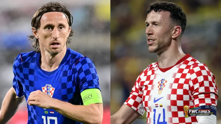 Luka Modric and Ivan Perisic with Croatia before World Cup 2026