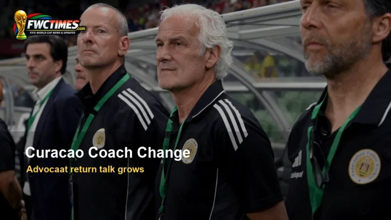 Curacao World Cup 2026 coach change before tournament debut