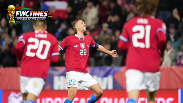 Czechia World Cup 2026 preliminary squad with Tomas Soucek and national team players