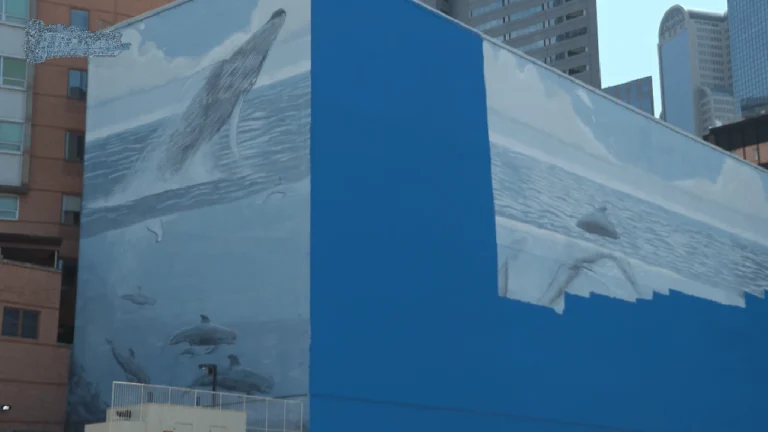 Dallas Whale Mural Painted Over In FIFA Blue Row