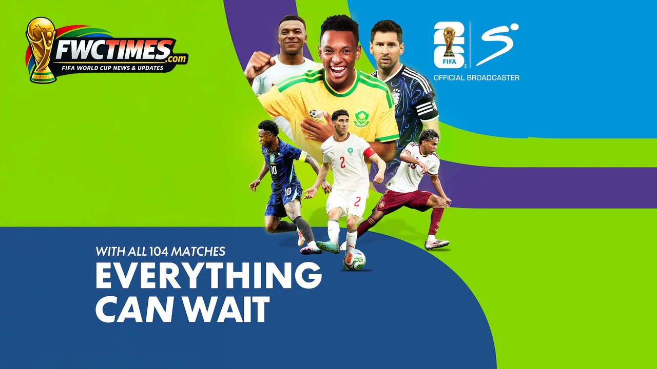 DStv World Cup 2026 matches live on SuperSport