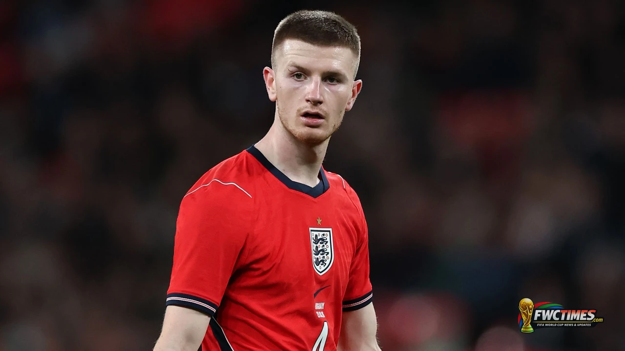 Jordan Henderson and Adam Wharton during the England World Cup squad debate