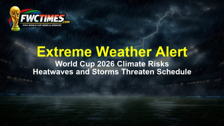 How Extreme Weather and Climate Change Will Impact World Cup 2026