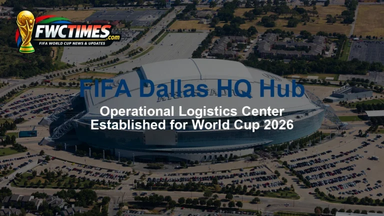FIFA Establishes Major Operational Headquarters in Dallas for World Cup 2026 Logistics